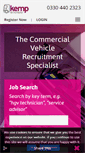 Mobile Screenshot of kemprecruitment.com